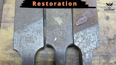 Metal files restoration. - YouTube | Restoration, Metal, Wood turning