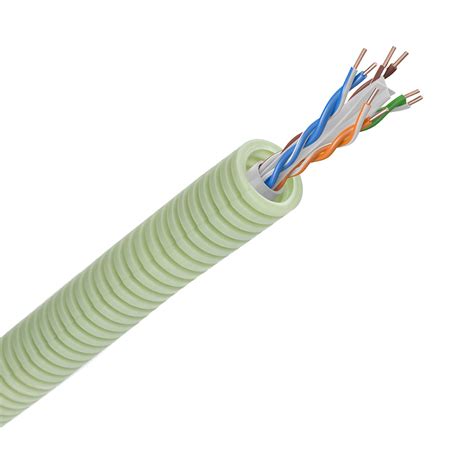 Green Flex Flexibele Buis Data Uutp Cat6 Per 16mm Rol 100 Meter