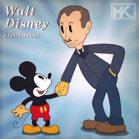 Walt Disney, the creator of Mickey Mouse by MKdoes711 on DeviantArt