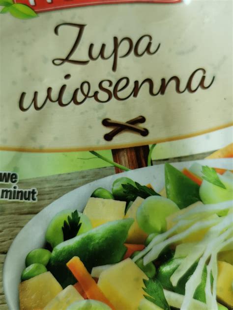 Zupa wiosenna Freshona kalorie kJ i wartości odżywcze Dine4Fit pl