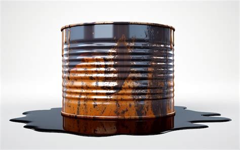 Premium Ai Image Steel Oil Drum