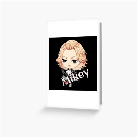 Tokyo Revengers Mikey Greeting Card By Osmpro Redbubble