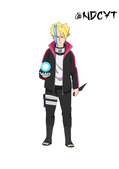 Boruto Uzumaki Momoshiki Form Borushiki By Ndcyt On Deviantart