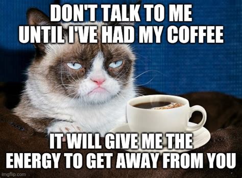 Grumpy Cat Bring Me The Coffee