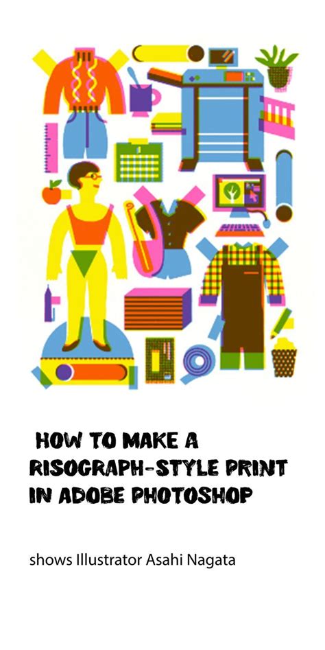 Risograph Style Print In Adobe Photoshop Tutorial In 2024 Risograph