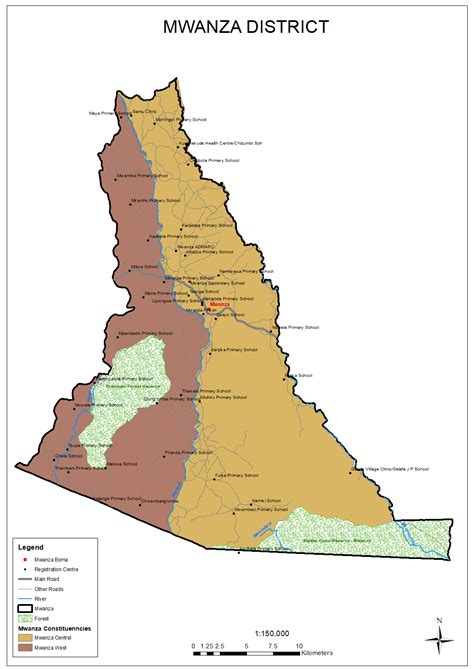 Maps District Malawi Electoral Commission