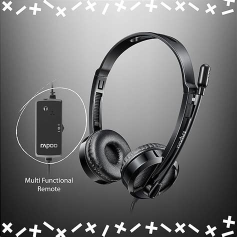 SuperSetu Product Reviews RAPOO H120 Stereo Wired On Ear Headphones