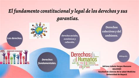 El fundamento constitucional y legal de los derechos y sus garantías by