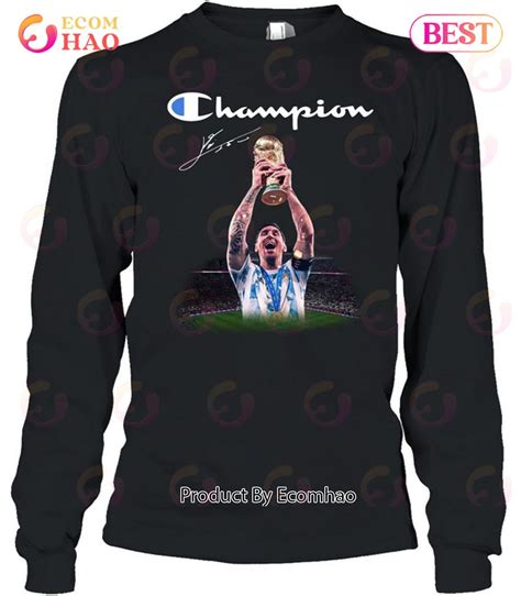 Messi Champion Signature T Shirt Ecomhao Store