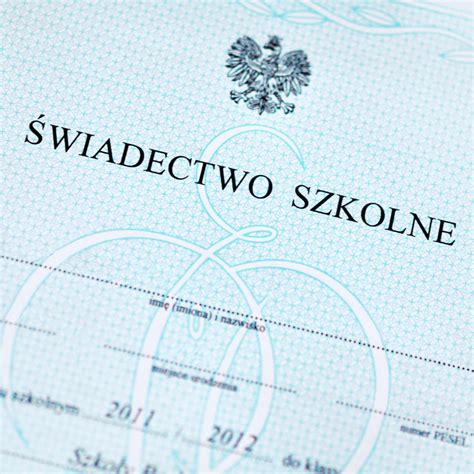 Nowe wzory świadectw i legitymacji szkolnych