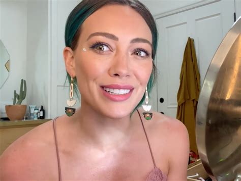 Hilary Duff Shared An Easy To Follow Makeup Tutorial On Instagram To Show That You Can Still