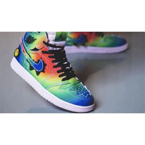 J Balvin X Jordan 1 High Og Multi Where To Buy Dc3481 900 The