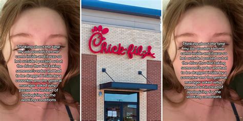 Chick Fil A Worker Passed Out At Drive Thru