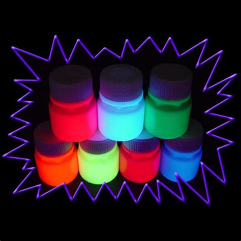 Blacklight Uv Reactive Neon Fluorescent Glow Dayglo Brightstar Artist