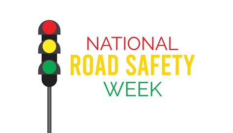 Illustration On The Theme Of National Road Safety Week Observed Each