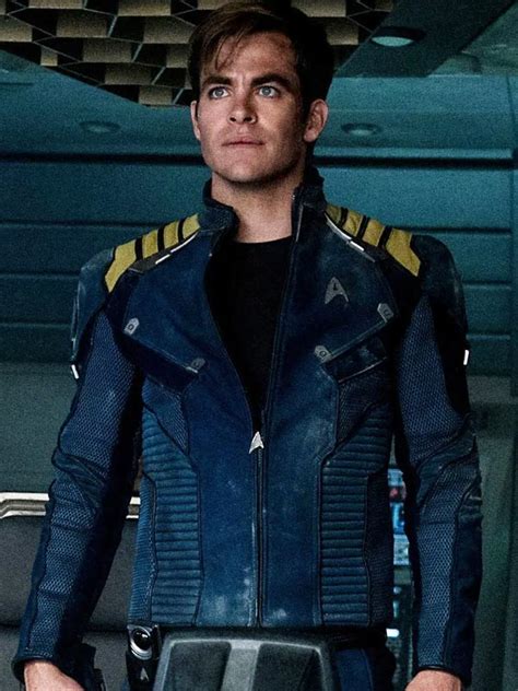 Star Trek Beyond Chris Pine Blue Jacket Just American Jackets