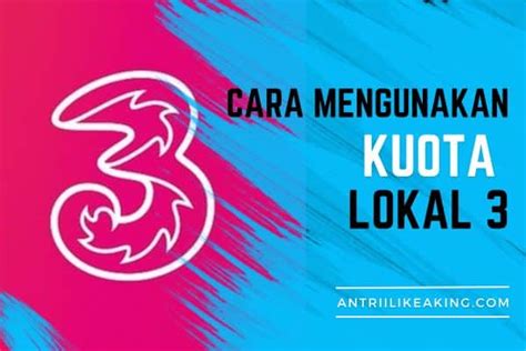 Kendala Dan Cara Menggunakan Kuota Lokal Antrilikeaking