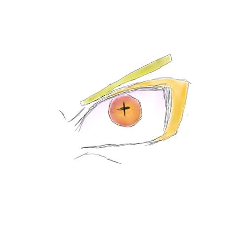 Naruto Nine Tails Sage Mode Eye by LoneUzumaki on DeviantArt