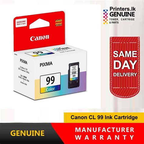 Canon CL 99 Ink Cartridge Pixma E560 Printer