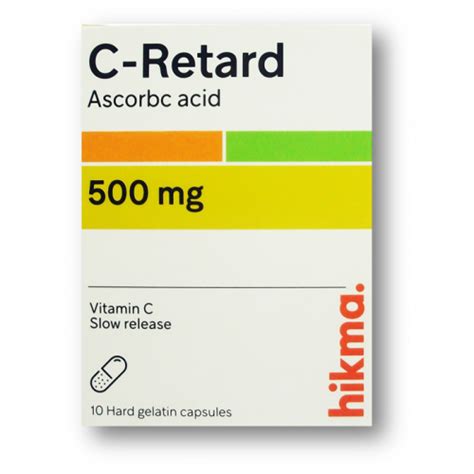 C Retard Mg Vitamin C Ascorbic Acid Capsules