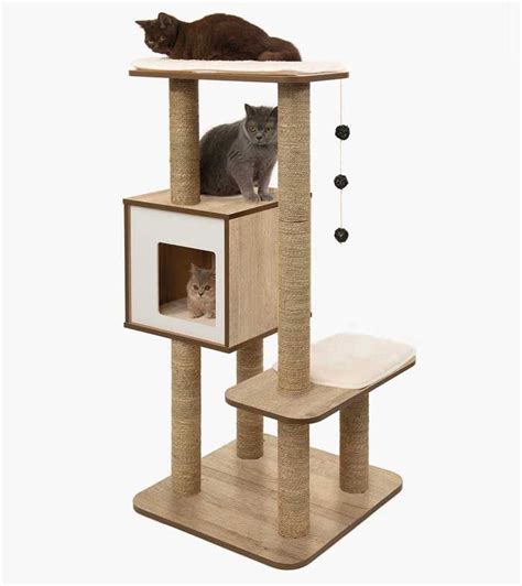 Árbol Rascador Para Gatos 11 Mejores Del 2021 Feelcats Torres Para Gatos Casa De Juegos