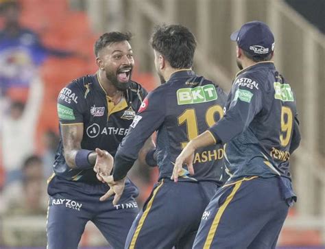 Gt Vs Mi Hardik Pandyas Gujarat Titans Shatter Multiple Records