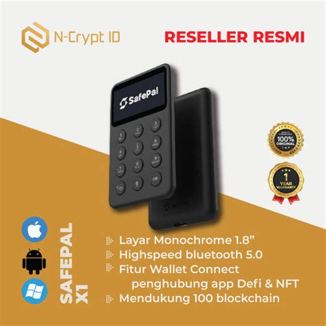 Promo SAFEPAL X1 X 1 Crypto Hardware Hard Wallet Bluetooth Dompet