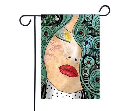 Pisces Garden Flag Pisces Yard Art Astrology Gift Gift For Etsy