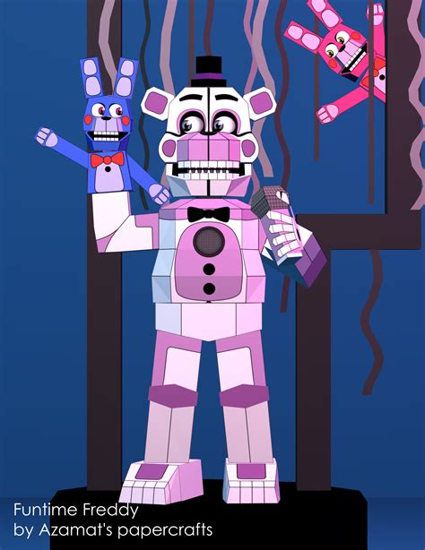 Funtime Freddy Papercraft By Azamatasd402 On Deviantart