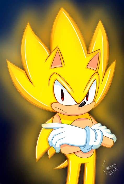 Super Sonic By Tweezalton On Deviantart