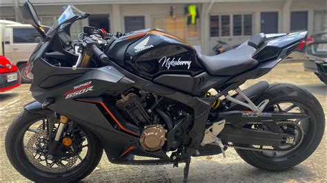 2020 CBR650R Upgraded Days After Delivery