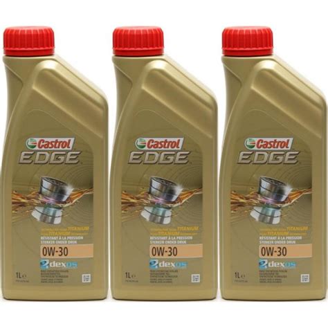 Castrol Edge 0W-30 Fluid Titanium (ex. FST) Motoröl 3x 1l = 3 Liter ...