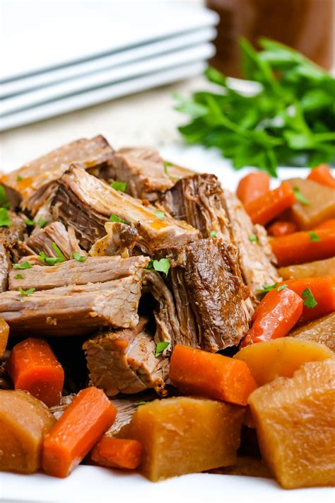 Slow Cooker Pot Roast Easy Budget Recipes