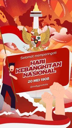 Template Ucapan Hari Kebangkitan Nasional HARKITNAS In 2024 Graphic