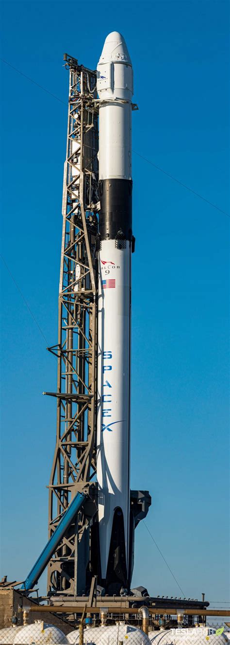 Spacexs Latest Reusable Rocket Booster Returns To Port To Prepare For