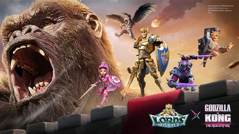 Sambut Kolaborasi Lords Mobile Dengan Film Godzilla X Kong Kaori Nusantara