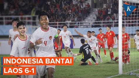 Kalahkan Laos 6 1 Timnas U16 Indonesia Puncaki Klasemen Grup A Piala