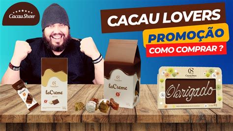 Como Me Cadastrar Na Cacau Lovers Promo Es Cacau Show Youtube