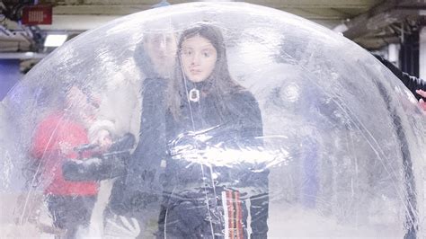 Girl Inside A Bubble