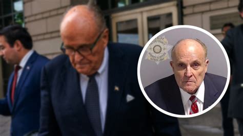 Rudy Giuliani Surrenders In Georgia 2020 Election Case Au