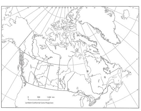 Geo of Canada Map Quiz