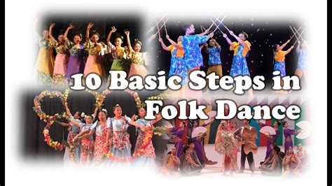 10 Basic Steps In Folk Dance Youtube