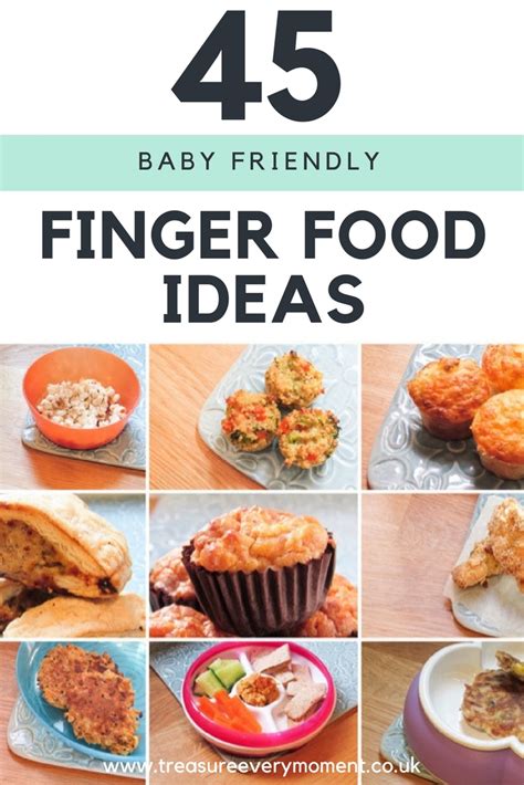 WEANING: 45 Finger Food Ideas for Babies and Toddlers | Treasure Every ...