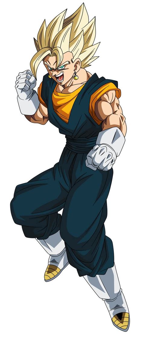 Vegito Super Saiyan By Crismarshall On Deviantart Anime Dragon Ball