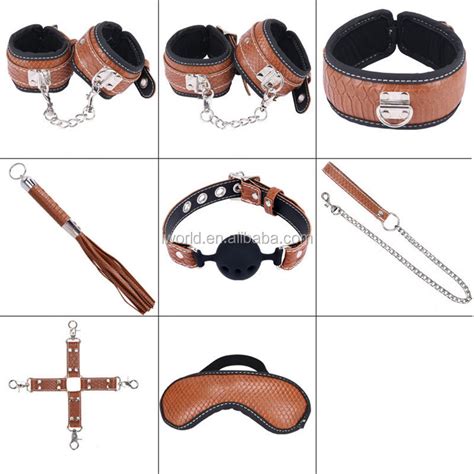 Luxury Scale Pattern Bdsm Bondage Pack Of 8 Sm Female Sex Bondage Fetish Kits Buy Bdsm Fetish
