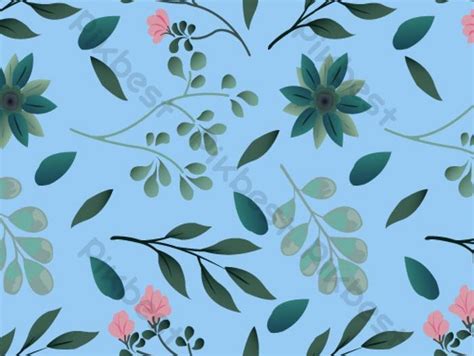 Seamless Pattern Small Floral Vector Tosca Background PNG Images | EPS ...