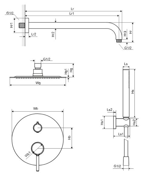 Hydraulika Pl Excellent Seria Pi Zestaw Prysznicowo Wannowy