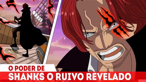 O HAKI DO REI MAIS INSANO DE TODOS O PODER DE SHANKS O RUIVO REVELADO