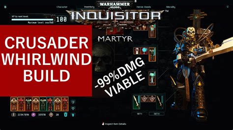 Warhammer 40k Inquisitor Martyr Whirlwind Build Youtube