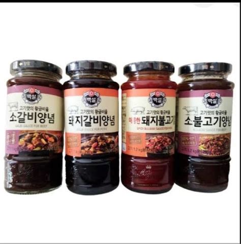 Cj Beksul Marinated Sauce For Pork And Beef 290ml Lazada Ph